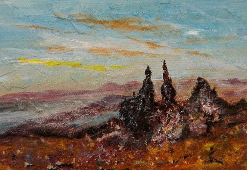 The Storr Skye Scottish Landscape Painting