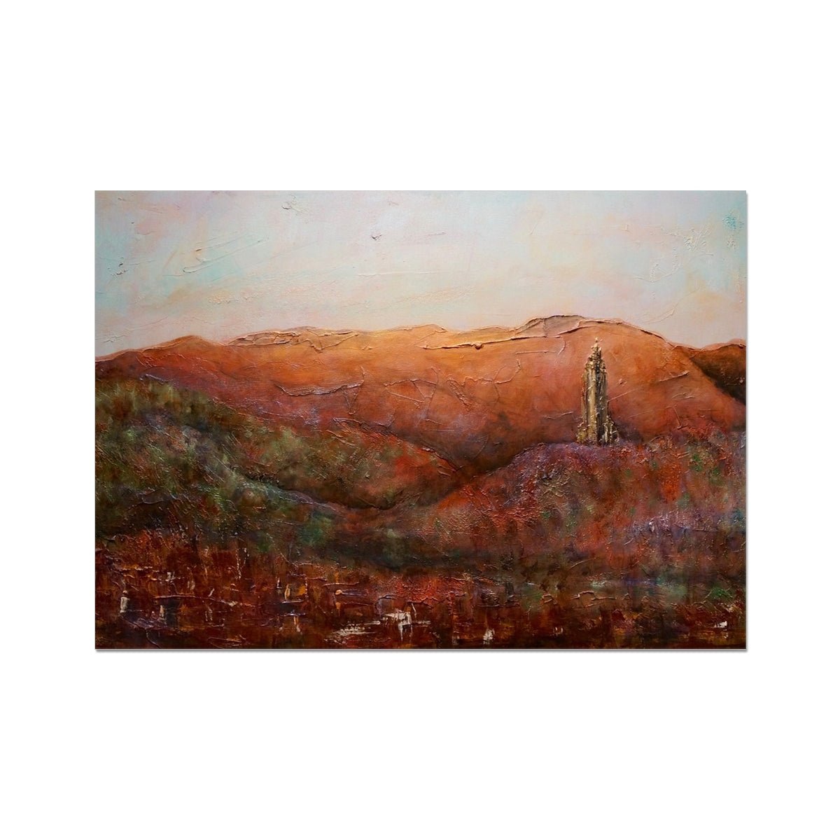 The Wallace Monument Painting | Fine Art Prints From Scotland