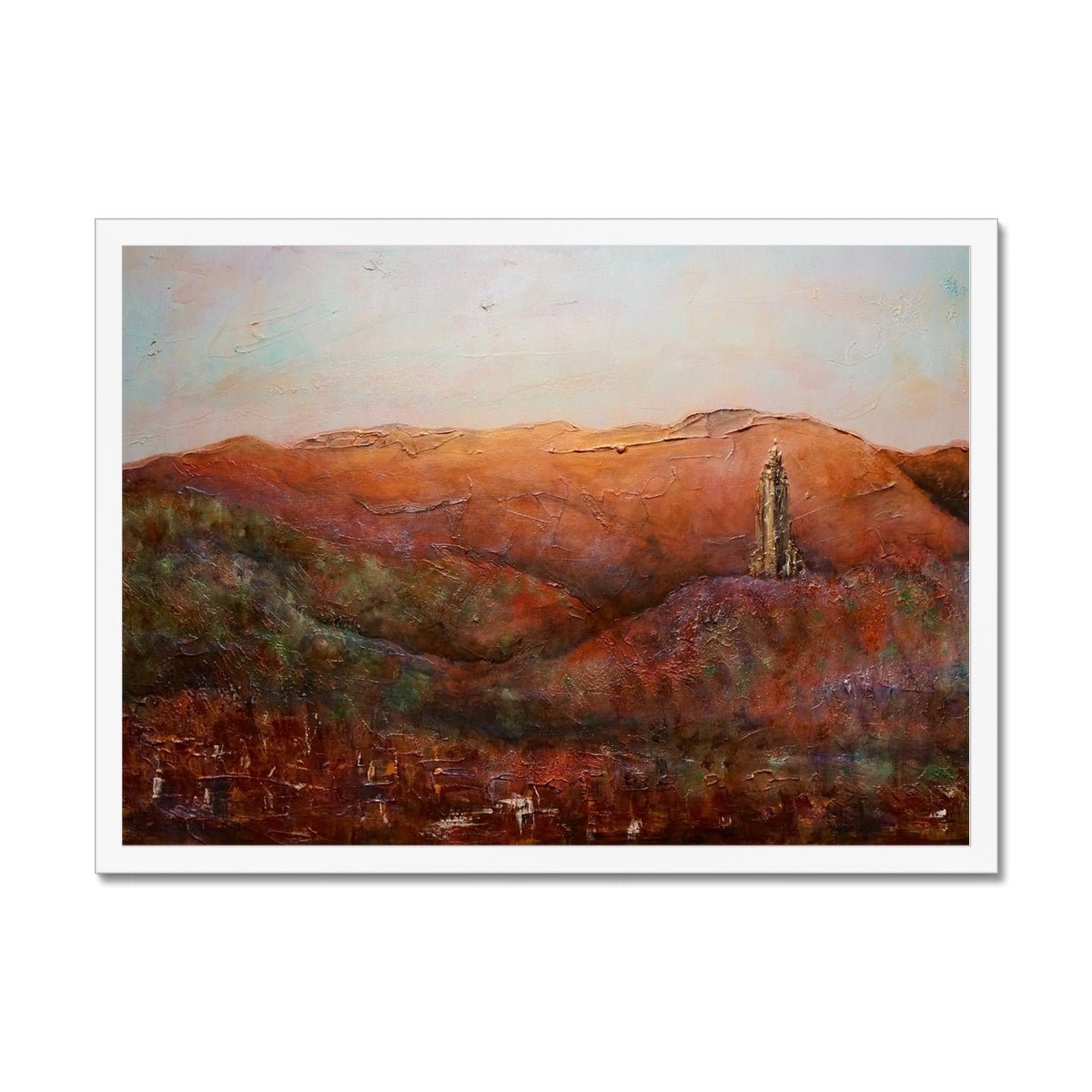 The Wallace Monument Painting | Framed Prints From Scotland