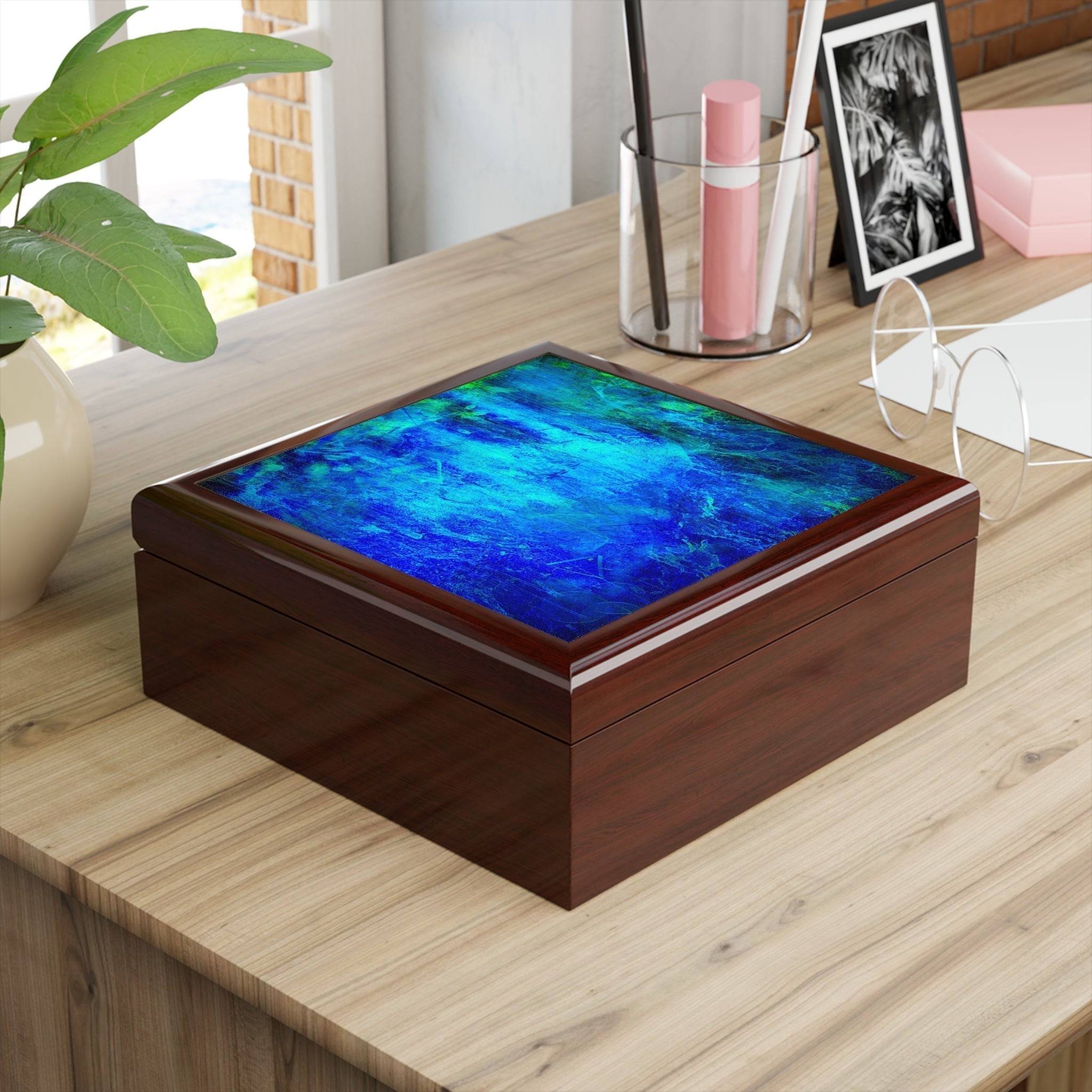 The Waterfall | Art Jewelry Box | Scotland