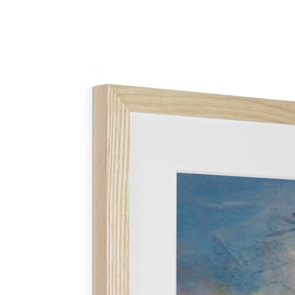Three Sisters Glencoe Framed & Mounted Print - Art Gallery Scotland Worldwide Shipping Paintings | Prints | Gifts from by Scottish Artist
