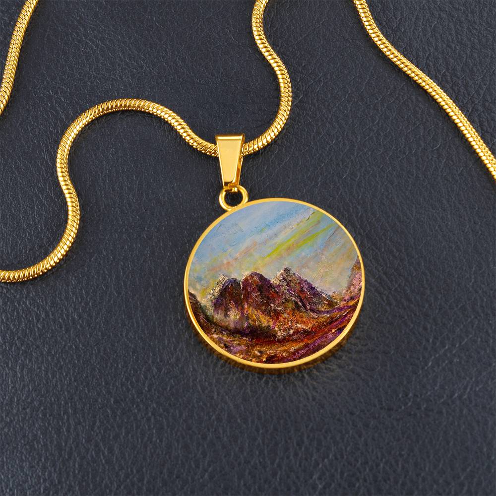 Three Sisters Of Glencoe | Scottish Art Jewellery | Luxury Necklace