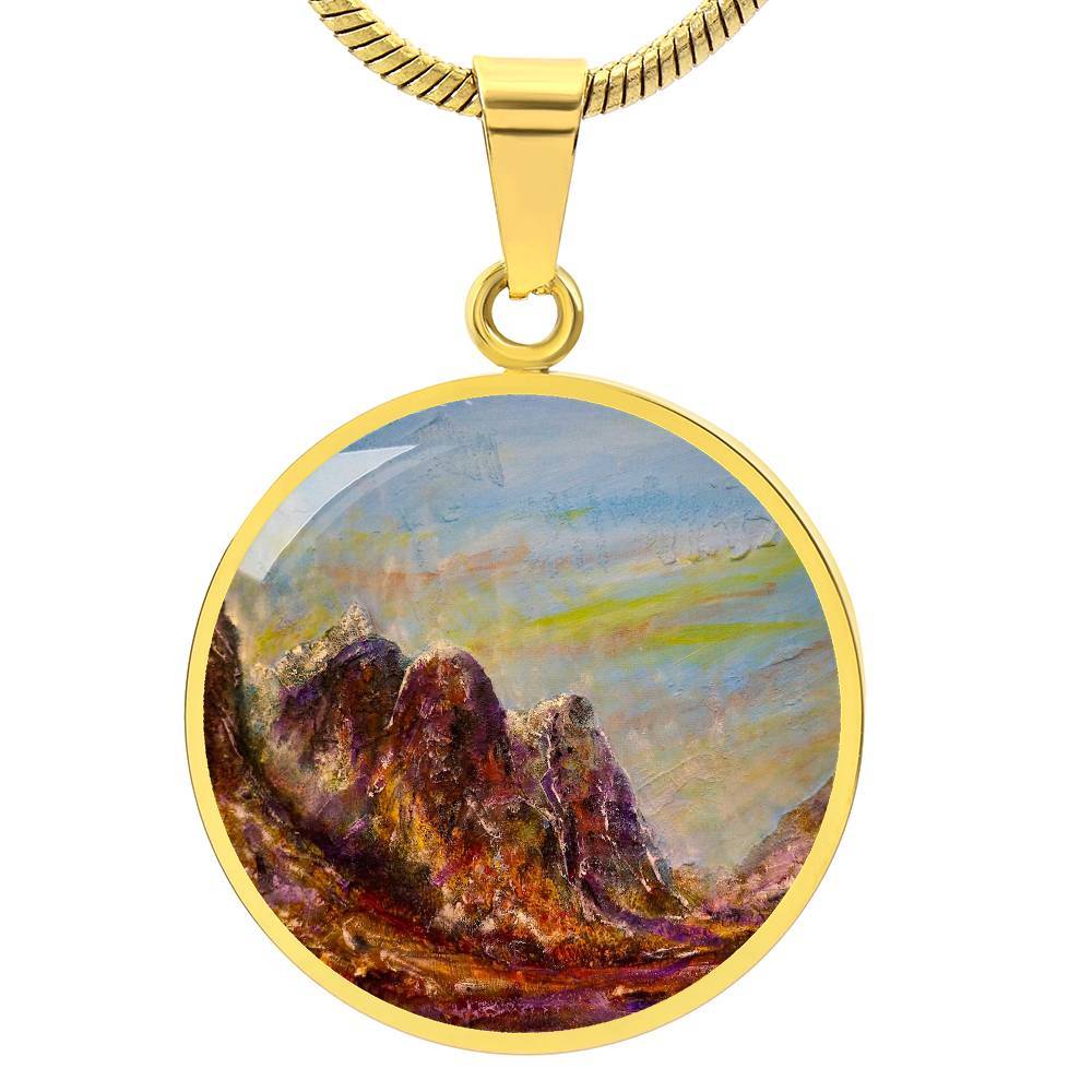 Three Sisters Of Glencoe | Scottish Art Jewelry | Luxury Designer Necklace