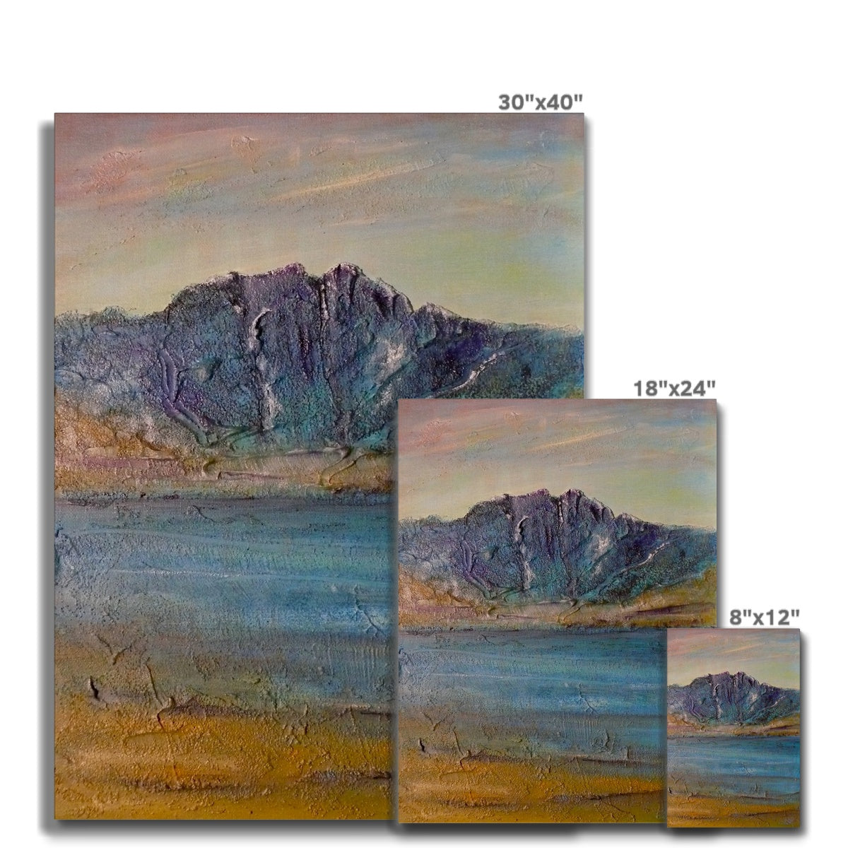 Torridon Painting | Canvas Prints From Scotland