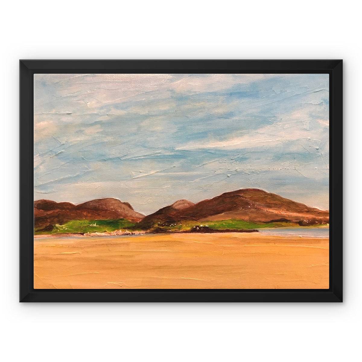 Uig Sands Lewis Painting | Framed Canvas From Scotland