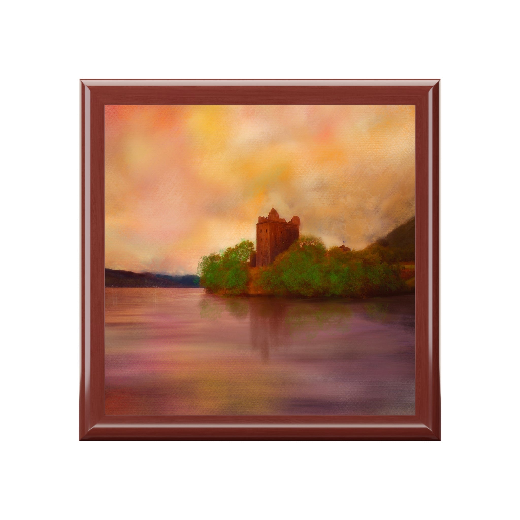 Urquhart Castle | Art Jewellery Box | Scotland