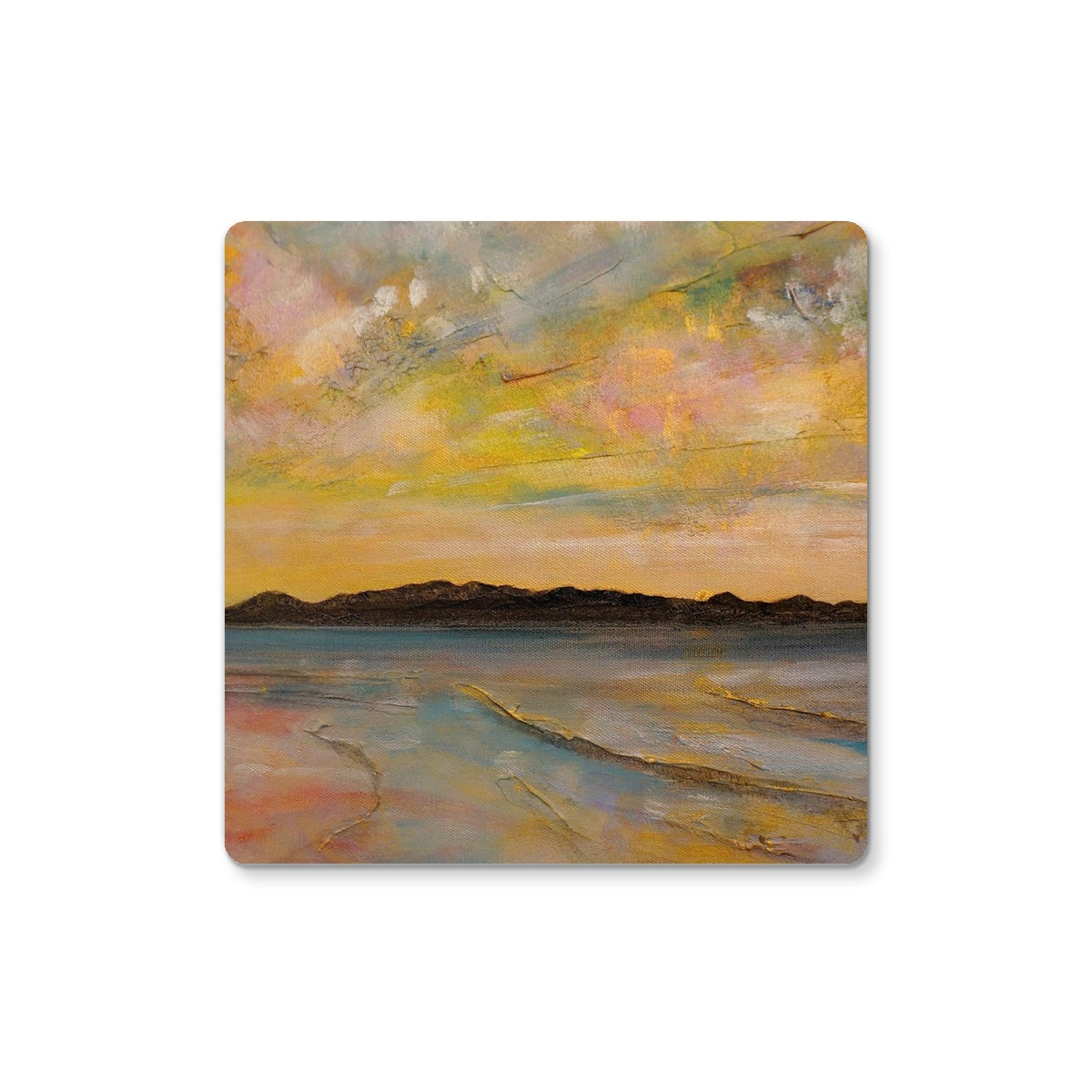 Vallay Island North Uist Art Gifts Coaster