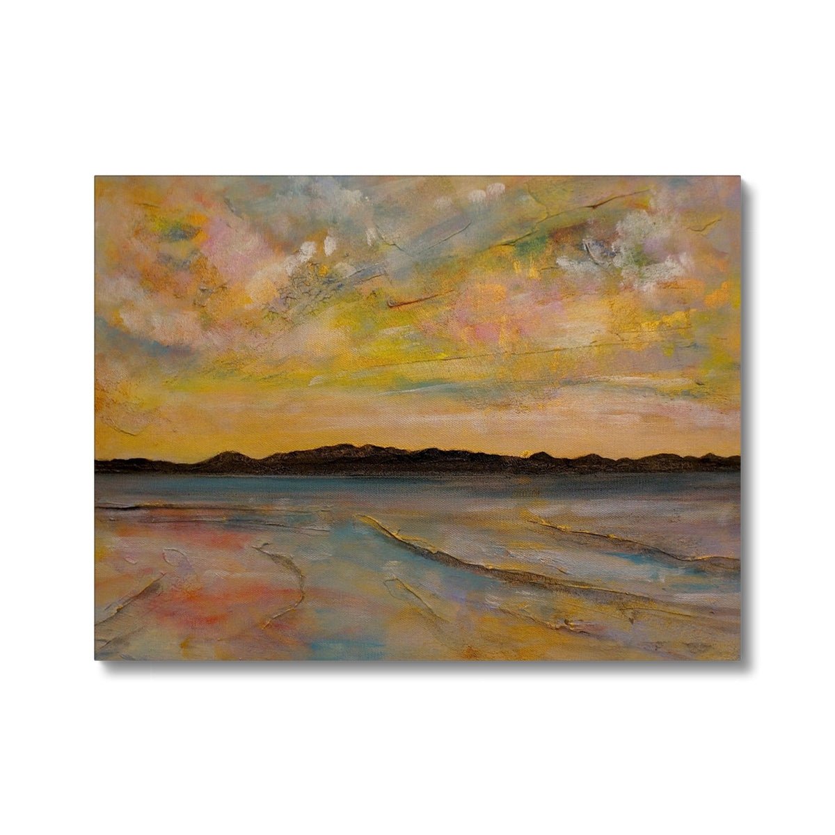 Vallay Island North Uist Painting | Canvas From Scotland