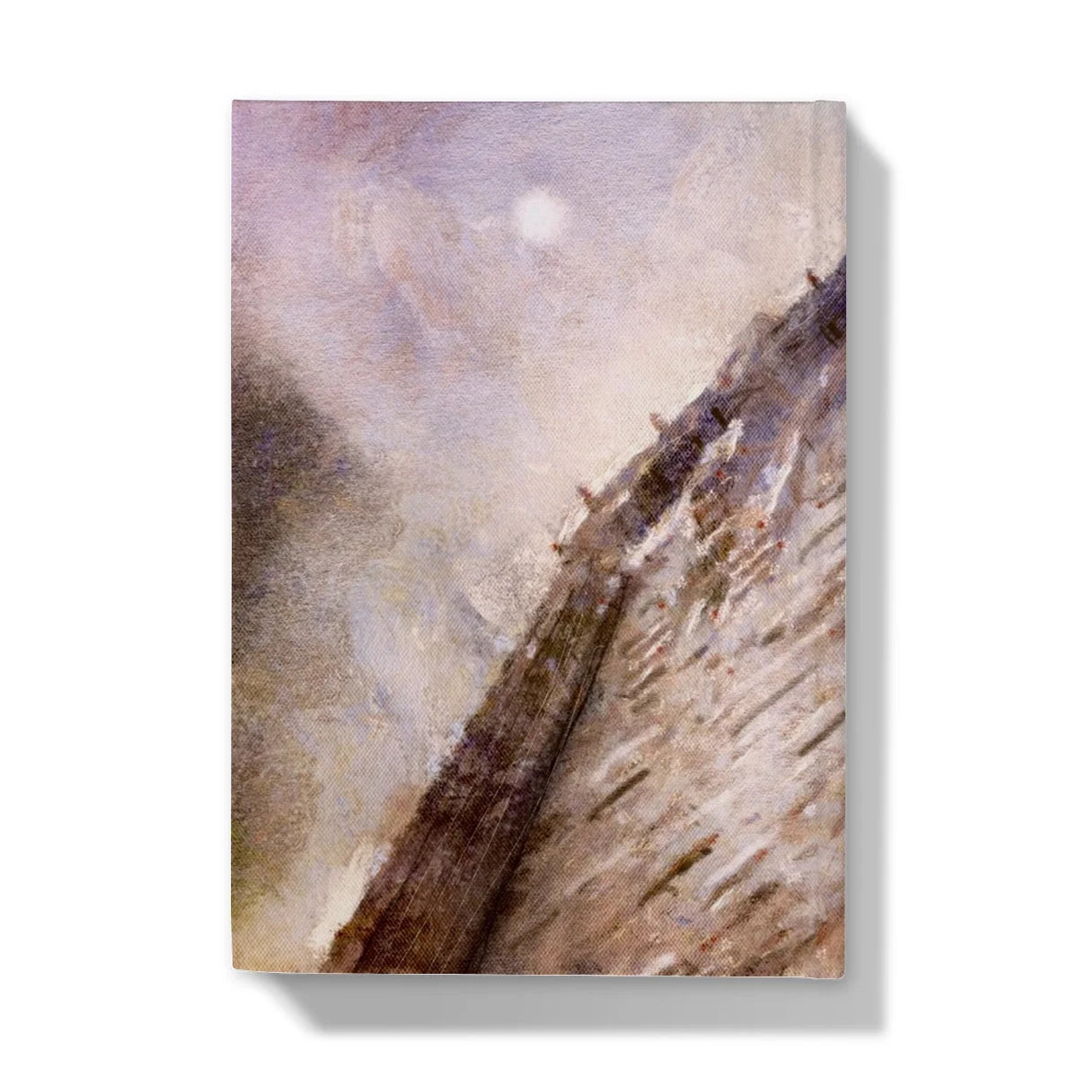 Wallace Monument Moonlight Hardback Journal - Historic & Iconic Art Gallery Scotland Worldwide Shipping Scottish Castles Paintings and Fine