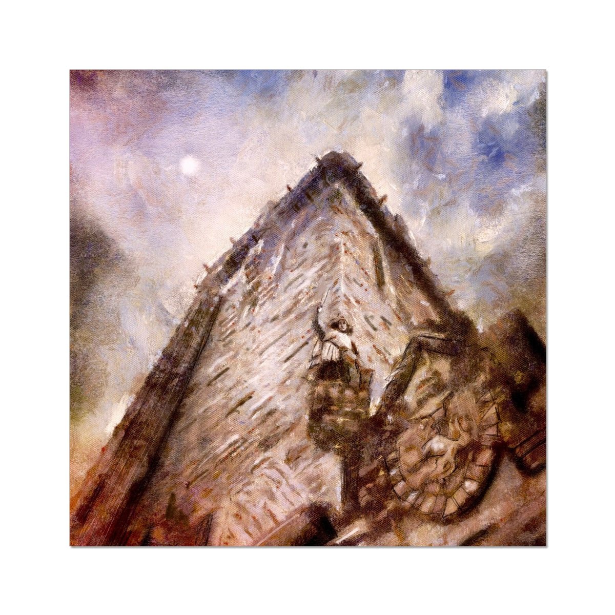 Wallace Monument Moonlight Painting | Artist Proof Collector Prints From Scotland