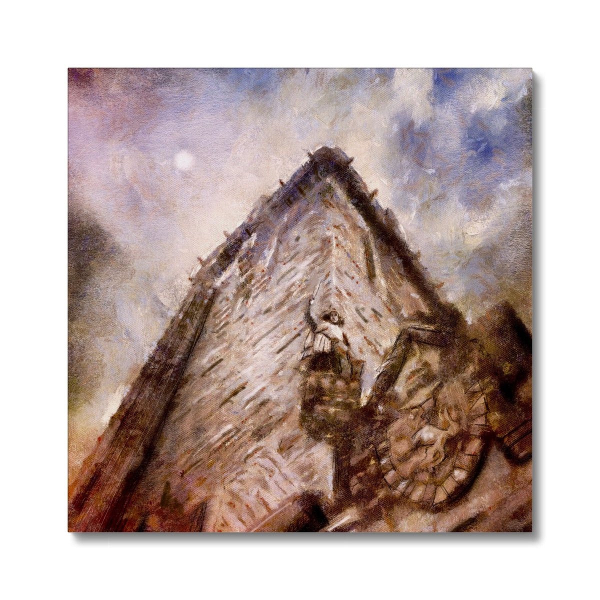 Wallace Monument Moonlight Painting | Canvas Prints From Scotland