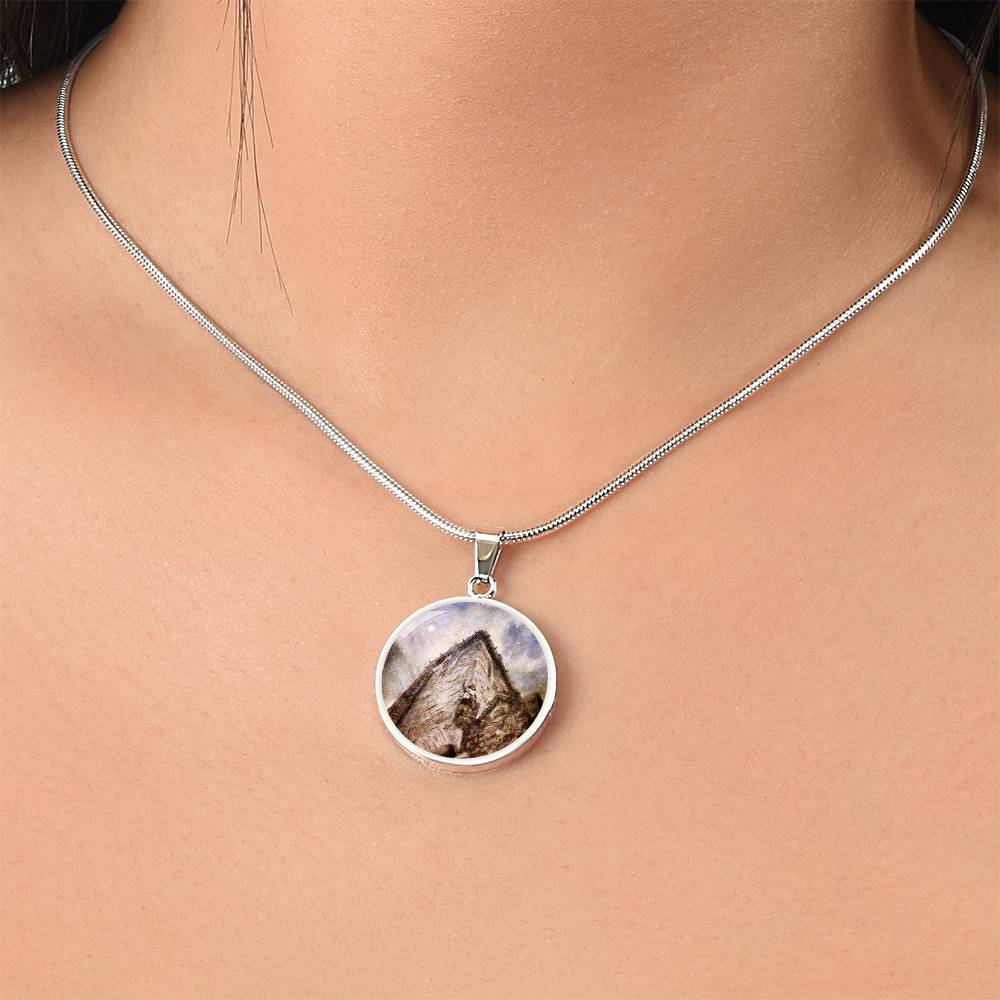 Wallace Monument Moonlight | Scottish Art Jewellery | Luxury Necklace