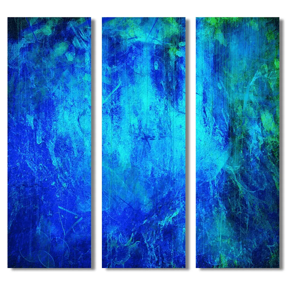 Waterfall Abstract Canvas Print Art