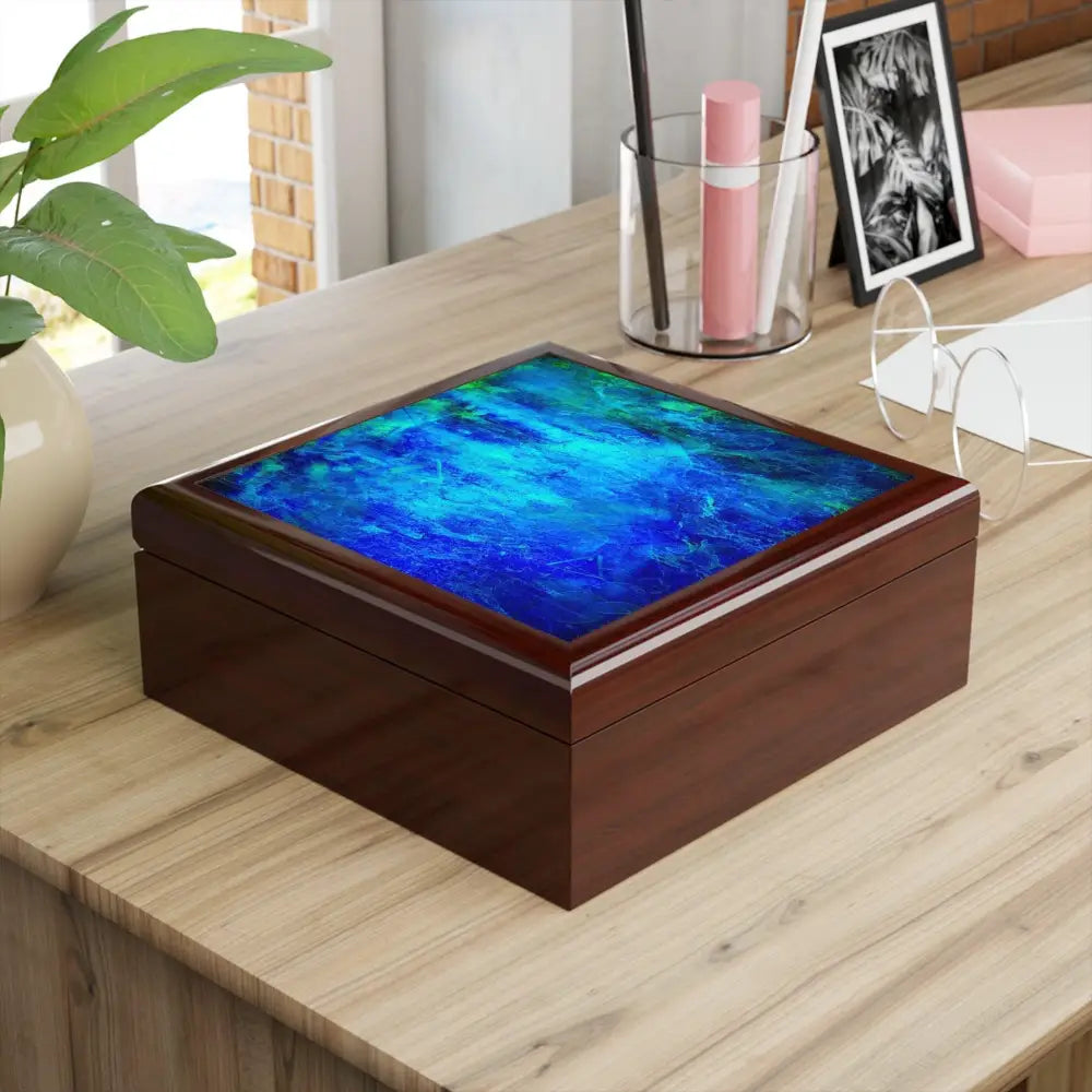 Scottish Style Art Jewellery Box