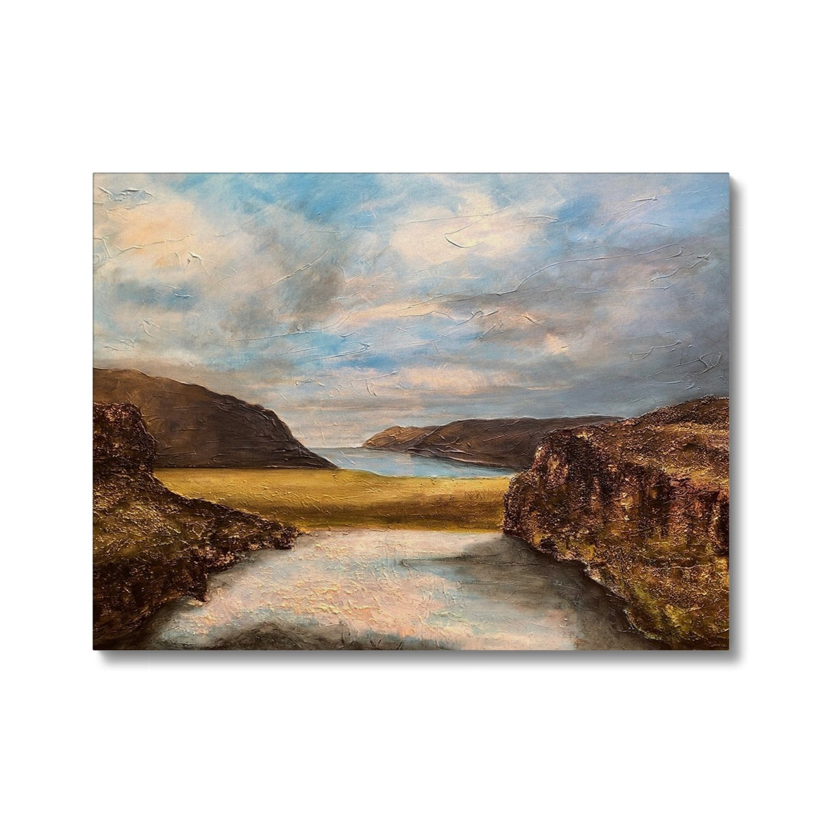 Westfjords Iceland Painting | Canvas From Scotland