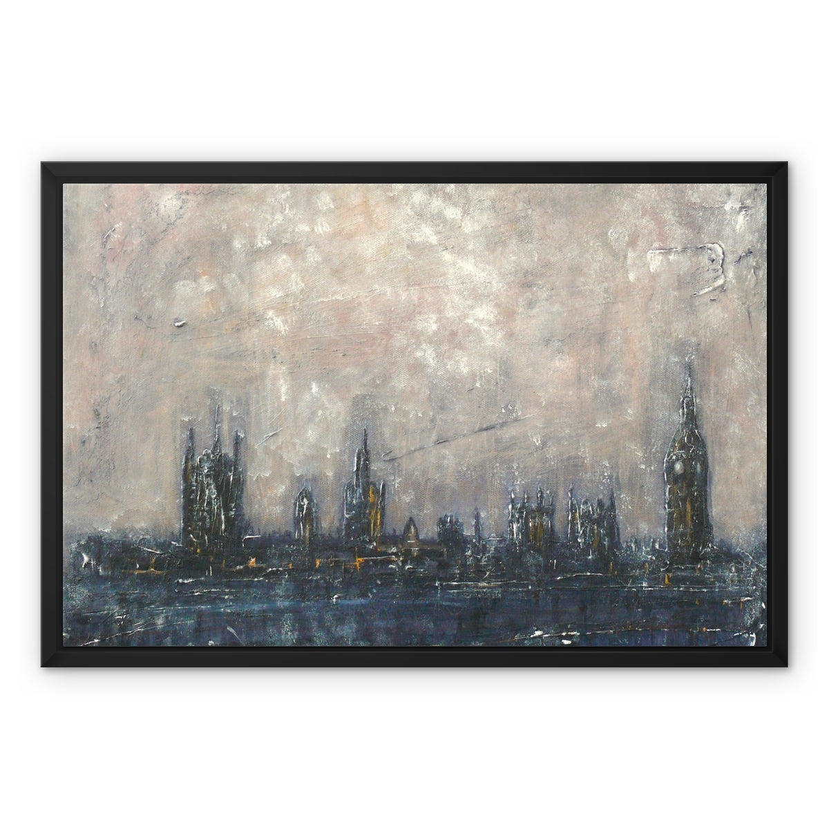 Winter In London Painting | Framed Canvas Prints From Scotland