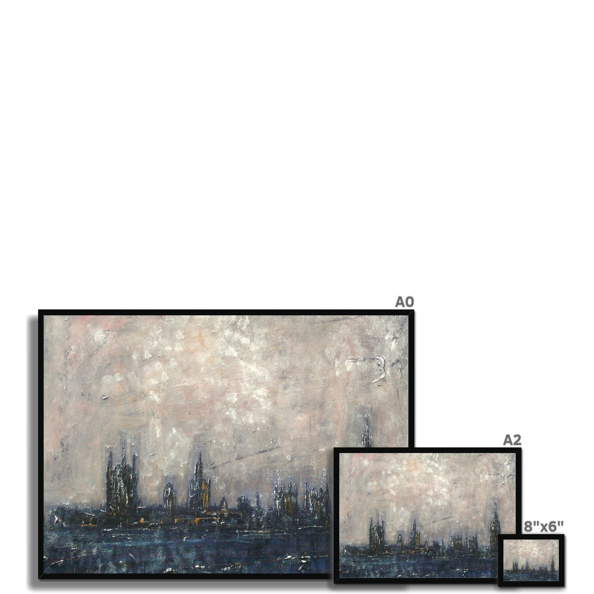 Winter In London Painting | Framed Prints From Scotland